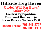 Hillside Hog Haven